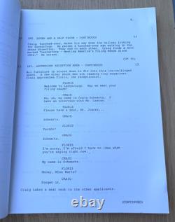 1998 Being John Malkovich Charlie Kaufman Original Movie Script Screenplay