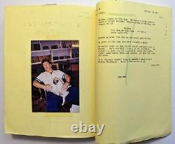 1998 Screenplay with ALEC BALDWIN the MAKEUP ARTIST'S WORKING COPY with 105 PHOTOS