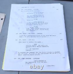 1998 Star Trek Insurrection IX Original Movie Script Memo Paperwork Greg Jein