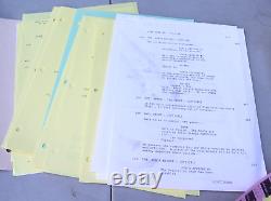 1998 Star Trek Insurrection IX Original Movie Script Memo Paperwork Greg Jein
