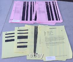 1998 Star Trek Insurrection IX Original Movie Script Memo Paperwork Greg Jein