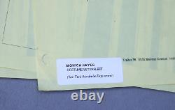 1998 Star Trek Insurrection IX Original Movie Script Memo Paperwork Greg Jein