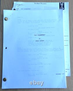 1999 200 Cigarettes Shana Larsen Movie Original Script Tristar Notes Ben Affleck