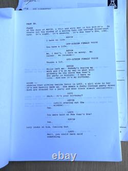 1999 200 Cigarettes Shana Larsen Movie Original Script Tristar Notes Ben Affleck