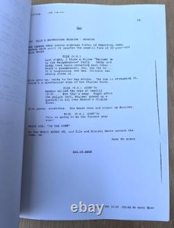 2000 Legally Blonde Movie Original Script & 1/2 Hour TV Pilot Network Paper