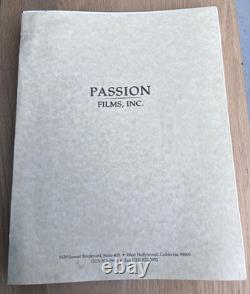 2000 The Royal Tenenbaums Original Movie Script Wes Anderson Owen Wilson