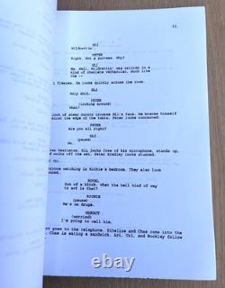 2000 The Royal Tenenbaums Original Movie Script Wes Anderson Owen Wilson
