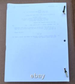 2000 Zoolander by Ben Stiller Drake Sather Hamburg Movie White Shooting Script