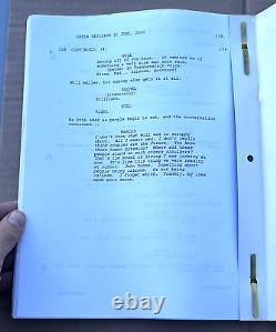 2001 About A Boy Movie Script Signed by Paul & Chris Weitz Universal Hugh Grant