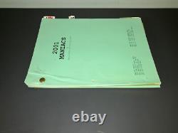 2001 MANIACS Original 2002 Classic Horror Movie Script Sound Mixer Final