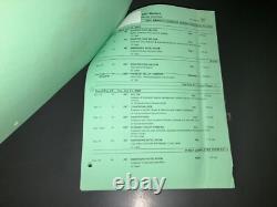 2001 MANIACS Original 2002 Classic Horror Movie Script Sound Mixer Final