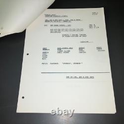 2001 MANIACS Original 2002 Classic Horror Movie Script Sound Mixer Final