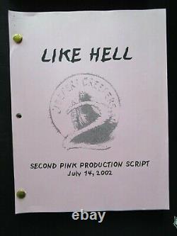 2003 Jeepers Creepers 2 Like Hell Complete & Original Movie Script