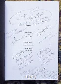 2008 ANNOTATED SCREENPLAY for FILM SOLACE with Colin Farrell, Anthony Hopkins