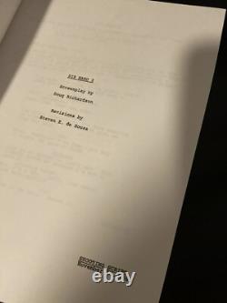 20th Century Fox DIE HARD TRILOGY Rare Script SCREENPLAY SET Collection