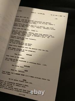 20th Century Fox DIE HARD TRILOGY Rare Script SCREENPLAY SET Collection