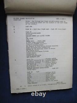 2 ORIGINAL SCRIPTS for KING VIDOR'S Film THE CHAMP with M-G-M STUDIO STAMPS