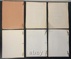 (6) Six Unproduced Original Independent Film Screenplays 70s-2000s Movie Scripts