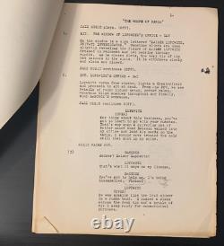 (6) Six Unproduced Original Independent Film Screenplays 70s-2000s Movie Scripts