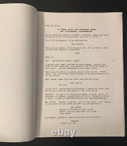 (6) Six Unproduced Original Independent Film Screenplays 70s-2000s Movie Scripts