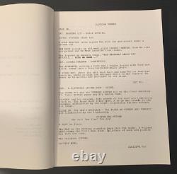 (6) Six Unproduced Original Independent Film Screenplays 70s-2000s Movie Scripts