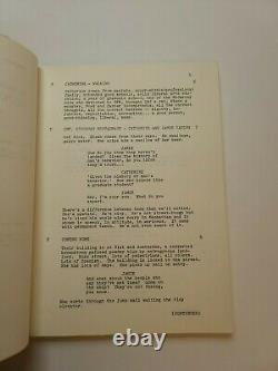 ACT OF VIOLENCE / Robert Collins 1978 TV Movie Script, beaten & robbed by a gang