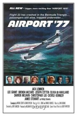 AIRPORT'77 / Michael Scheff 1976 Screenplay, Bermuda Triangle film sequel