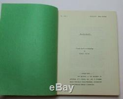 AIRPORT / George Seaton 1968 Screenplay, Classic Burt Lancaster disaster film