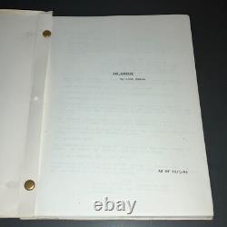 AIR AMERICA (1988) Original Screenplay Mel Gibson Robert Downey Jr Agency COA