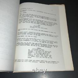 AIR AMERICA (1988) Original Screenplay Mel Gibson Robert Downey Jr Agency COA