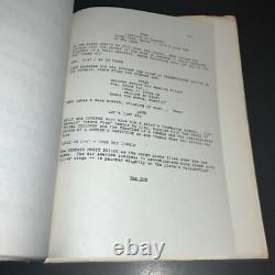AIR AMERICA (1988) Original Screenplay Mel Gibson Robert Downey Jr Agency COA