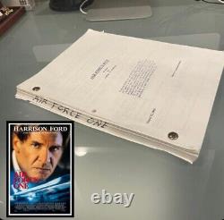 AIR FORCE ONE- Original Movie Script 1997 screenplay Harrison Ford movie prop