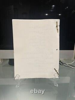 AIR FORCE ONE- Original Movie Script 1997 screenplay Harrison Ford movie prop