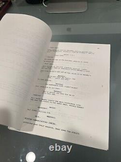 AIR FORCE ONE- Original Movie Script 1997 screenplay Harrison Ford movie prop