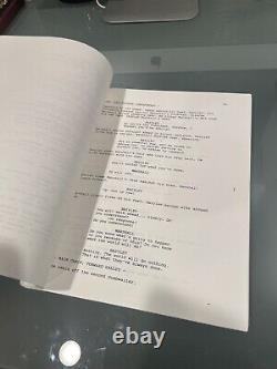 AIR FORCE ONE- Original Movie Script 1997 screenplay Harrison Ford movie prop