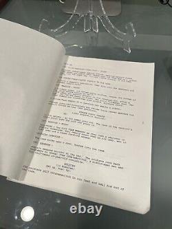 AIR FORCE ONE- Original Movie Script 1997 screenplay Harrison Ford movie prop