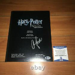 ALFONSO CUARON SIGNED HARRY POTTER PRISONER OF AZKABAN MOVIE SCRIPT with BECKETT