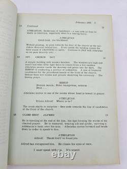 ALFRED THE GREAT / James R. Webb 1968 Screenplay, 9th century England drama film