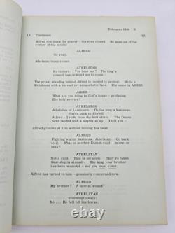ALFRED THE GREAT / James R. Webb 1968 Screenplay, 9th century England drama film