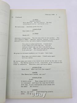 ALFRED THE GREAT / James R. Webb 1968 Screenplay, 9th century England drama film