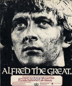 ALFRED THE GREAT / James R. Webb 1968 Screenplay, 9th century England drama film