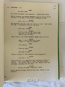 ALIENS by James Cameron 1985 Final Shooting Draft Screenplay Movie Script
