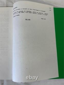ALIENS by James Cameron 1985 Final Shooting Draft Screenplay Movie Script Alien