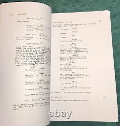 ALIEN Movie Script Signed By Sigourney Weaver & John Hurt, COA, Very Scarce