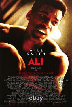 ALI / Eric Roth 2000 Screenplay, Will Smith as MUHAMMAD ALI, biography film