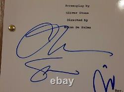 Oliver Stone Signed Autographed SCARFACE Movie Script COA VD 