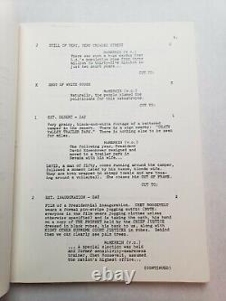 AMERICATHON / Phil Proctor 1978 Screenplay, rare ELVIS COSTELLO & MEAT LOAF film