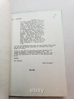 AMERICATHON / Phil Proctor 1978 Screenplay, rare ELVIS COSTELLO & MEAT LOAF film