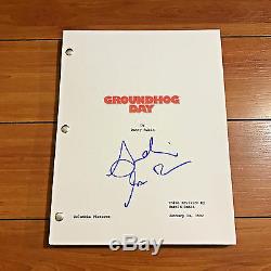 ANDIE MACDOWELL SIGNED GROUNDHOG DAY FULL MOVIE SCRIPT SCREENPLAY withEXACT PROOF