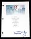 Andy Muschietti Signed It Full Movie Script Screenplay + Proof Autograph